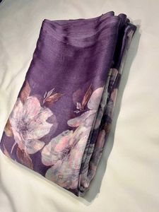 Floral Print Saree