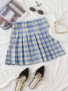 Plaid Mini Skirts