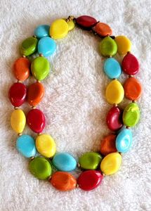 COLORFUL BEADED NECKLACE ♥️