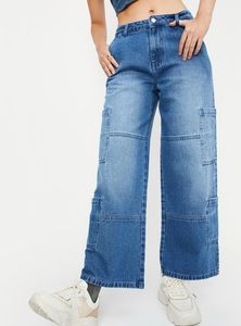 Pintresty Mid Waist Vintage Look Jeans