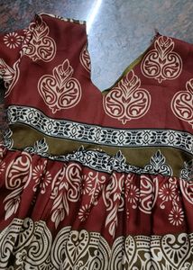 Beautiful Alia Cut V Neck Gown