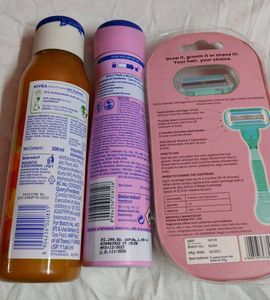 Skincare Bundle - Nivea, Vaseline, Sirona