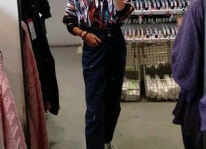 Ripped Wide Leg Jeans