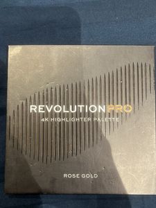 Revolution Pro 4K Highlighter Palette Rose Gold