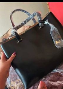 Mango Black Tote Bag