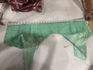 Golden Blouse green and red