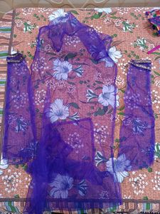 Ethnic motifs Dress With Dupatta For (Girl