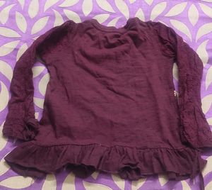 Cotton Top For Kids Girls Wear Only 1 Time