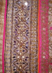 Elegant Golden heavy kurti✨️