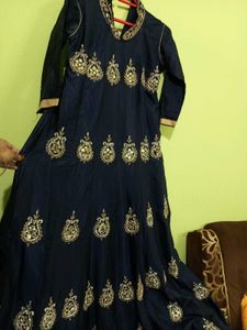 Ethnic Gown Navy Blue 💙