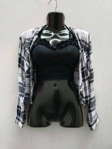 Combo Of Tank Top And Shirt