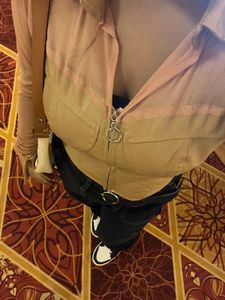 Stylish Tan Utility Jacket