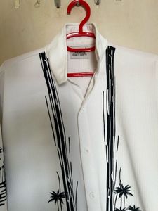 Tropical Print Casual Shirt- Size XL