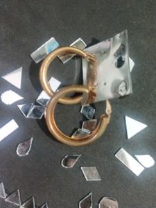 Aesthetic Golden Hoops