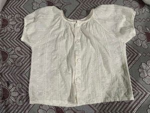 cute white - cream summer top