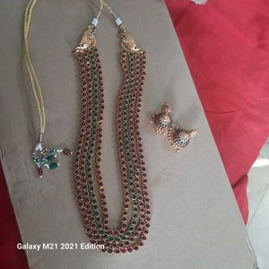 Necklace Jewellery Set with Earrings