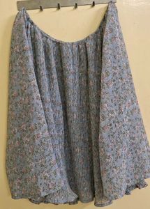 Light blue floral Top