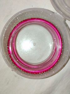 Red &amp; Crystal Bangles