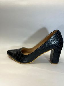Black Block Heels Size Available
