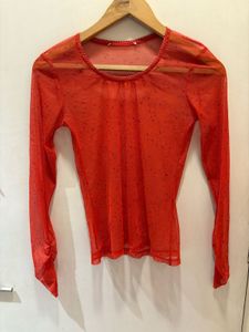 Cute Imported Mesh Top