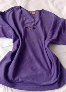 Purple 💜 Oversized Top
