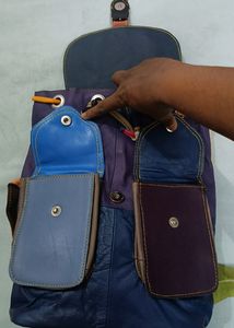 Womens Genuine Leather Backpack