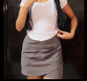 Grey Skorts