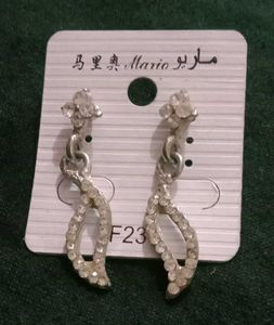 Dangling Rhinestone Earrings