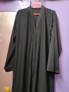 Full Plain Black Abaya
