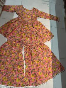 Cotton Sharara Kurti