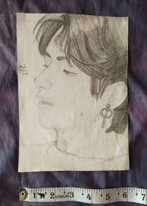 BTS Taehyung Sketch