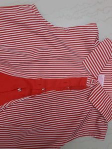 Striped Sleeveless Dress