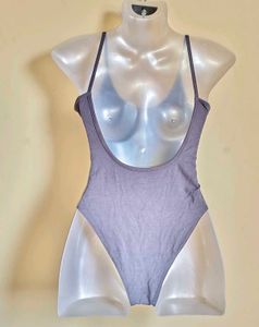 🆕Size S/M🎁Buy 2 Get 1 Free🎁Padded Gray Bodysuit
