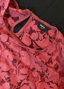 Floral Bell Sleeve Top