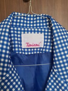 Blue Checkered Blazer