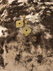 Golden earrings
