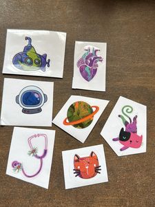 Bookmarks And Stickers