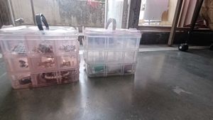 Stackable Storage Containers Set Of 2