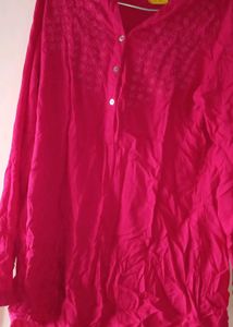 Pink Magenta Kurti
