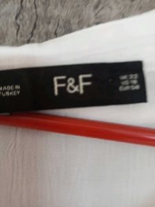 F&amp;F White Top