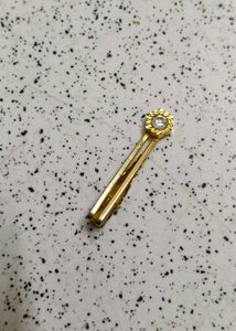 Rhinestone Dangle Brooch