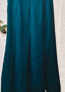 Elegant Navy Blue Strappy Skirt