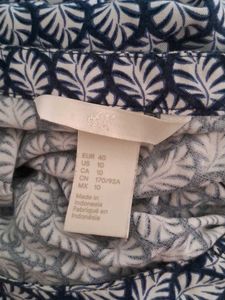 Leaf Print Top