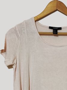 Forever 21 Beige Trapeze Top