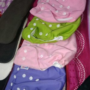 10 Pieces Combo Reusable Diaper