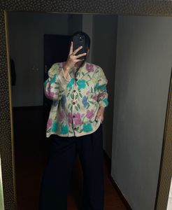 Flower Power LOOSE Fit Cardigan