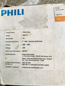 Philips Juicer