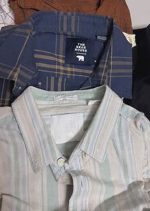 Last Price The bear house M Striped Casual Shirt