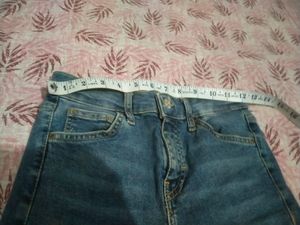 Imported 24 Size Denim Straight Jeans For Women