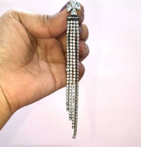 Dangling Silver Earrings